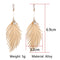 Earrings For Women Girls Pearl Feather Fashion Temperament Hoops Tide Ladies Wild Girl Long Hoop Earrings Wedding Dance Jewelry