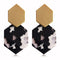 Fashion Women Statement Boho Geometric Big Pendant Ear Stud Dangle Drop Earring