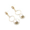 Earring set for women, hoop earrings, pearl earrings, small earrings