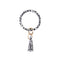 Bracelet Pendant Wrist Keychain Leopard Fashion Trend Retro Tassel Animal Sexy PU Easy To Wear Many Colors Gifts Friends Round