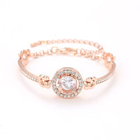 Women Simple Elegant Shinning Diamond Bracelet