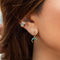 Fashion Ear Clip Earrings for Women, Colorful Bohemian Crystal Rhinestone Clip On Clip