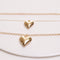 Fashion Heart Love Choker Necklace Women Party Jewelry Chain Earrings