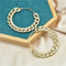 Special Design Cuban Link Chain Hoop Earrings Ins Popular Style Earrings for Women Gift