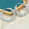 Special Design Cuban Link Chain Hoop Earrings Ins Popular Style Earrings for Women Gift