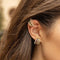 New Zircon Crystal Ear Cuff Stackable Ear Clip No Pierced Cartilage Earrings for Women Earcuffs