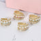 New Zircon Crystal Ear Cuff Stackable Ear Clip No Pierced Cartilage Earrings for Women Earcuffs