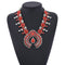 Boho Ethnic Large Collar Big Choker Necklace Women Resin Stone Necklaces Pendants Jewellery Indian Statement Maxi Necklace