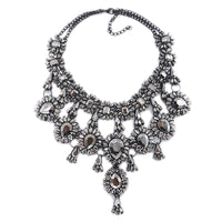 Women’s High-grade alloy rhinestone vintage necklace