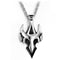 Stainless Steel Pendant Necklace for Mens Boys Cool Spearpoint Arrowhead Pendant,No Chain,Pendant Only