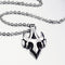 Stainless Steel Pendant Necklace for Mens Boys Cool Spearpoint Arrowhead Pendant,No Chain,Pendant Only