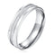 Ideas Romantic Stainless Steel Frosted surface Real Love Couple Rings Jewelry For Lovers Wedding Engagement Rings