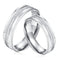 Ideas Romantic Stainless Steel Frosted surface Real Love Couple Rings Jewelry For Lovers Wedding Engagement Rings