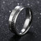 Stainless Steel Black Electroplating Roman Numbers Funky Trendy Biker Ring Jewellery For Men Boys Stylish (Black Silver)