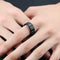 Fashion Simple Design Elegant Cool Black Cheap Men's Ring Light Ring