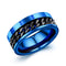 Chain Rotating Ring Stainless Steel Rings for Men