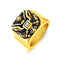 Marlary Punk Style Design Gold Filled Ring Designs For Men