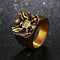 Marlary Punk Style Design Gold Filled Ring Designs For Men