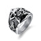 Mens Fashion Vintage Gothic Biker Dragon Claw Skull Stainless Steel Ring Band Punk Rock