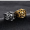 Mens Fashion Vintage Gothic Biker Dragon Claw Skull Stainless Steel Ring Band Punk Rock