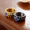 Men’s Titanium Steel Ring Exaggerated Retro Large Wide Medical Sign Index Finger Ring Jewelry