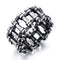 Fashion Personality Bicycle Chain Titanium Steel Ring Male Tide Male Street Popular Ring