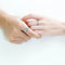 Jewels Galaxy Splendid AD Silver Plated Mesmerizing Romantinc Love Couple Rings For Women/Girls