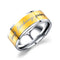 "Keep Fucking Going" Titanium Steel Stainless Steel Inspirational Phrase Ring