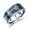 "Keep Fucking Going" Titanium Steel Stainless Steel Inspirational Phrase Ring