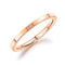 Fashion Ring For Women Rose Gold Plated Solitaire Titanium Steel Ring Simple fashion net red index finger accessories