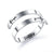 Adjustable Open Ring for Women Men Stainless Steel Free Size Unisex Finger Rings Fashion Jewelry Gifts