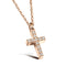 420mm+55mm Fashion Necklace for Ladies,Stainless Steel,Cross Design