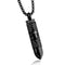 Tire Stainless Steel Pendant Necklace for Men Anniversary/Sliver,Bullet