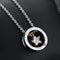 His & Hers Matching Set Necklace Pendants,Couple Pendants,Stars