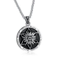 Stainless Steel Pendant Necklace for Mens Boys Cool Punk Pendant