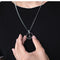 Stainless Steel Pendant Necklace for Mens Boys Cool Punk Pendant with 570mm+50mm Adjustable Chain