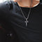 Stainless Steel Pendant Necklace for Mens Boys Cool Punk Pendant with 550mm Chain,Sword Design