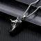 Titanium Steel Running Shoes Pendant Trend Men's Necklace Stainless Steel Sneakers Pendant Holiday Gift