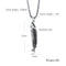 Fashion Titanium Steel Men's Necklace with Fish Pendant