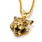 Stainless Steel Jewelry Fashion Tiger Head Necklace for Boyfriend