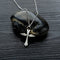 Stainless Steel  Necklaces for Ashes Cross Wing Pendant Necklace Jewelry