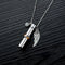 Pet Ashes Necklace Stainless Steel Pet Ashes Memorial Gift