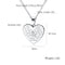 Explosion Style Men Women Titanium Steel Love Pendant Retro Christ Believer Praying Hands Scriptures Necklace