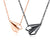 Paper Plane Flying School Necklace Small 3D Paper Plane Pendants Minimalist Jewelry