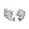 Fashion Shining Stud Earrings for Women, Dolphin