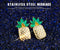 Fashion Shining Stud Earrings for Young Ladies, Pineapple