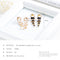 18k Gold Plated Copper with Zircon Drop Earrings/Long Earrings for Women