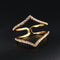 Fashion Knuckle Rings for Ladies,Copper,Platted 18K Gold