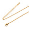 Simple Metal Bar Necklace for Women and Girls,450mm+55mm