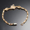 Women Fashion Crystal Bracelet 18K Gold Plated Bracelet,Swan